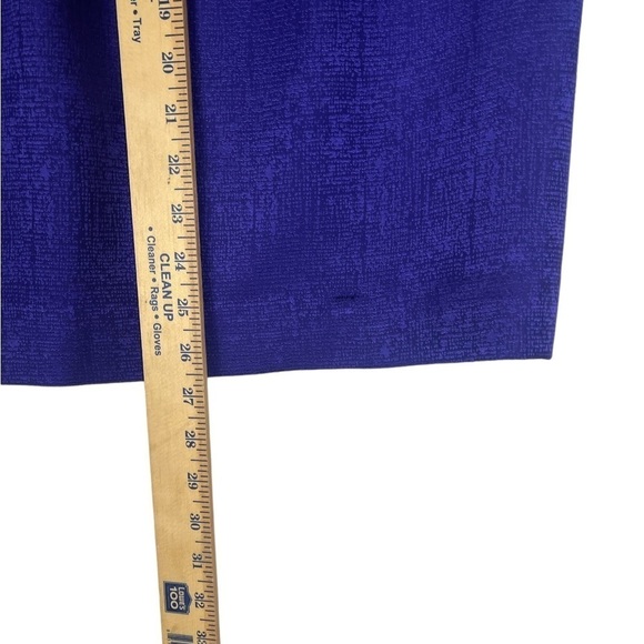 Vintage Adrianna Papell 2 Piece Suit 100% Silk Size 10 Purple Button Down - Picture 10 of 13